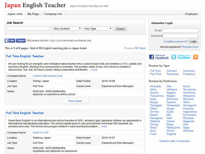 Japan English Teacher